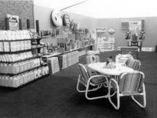 Our chemicals & accessories display in 1988