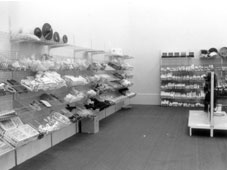 Our spare parts section in 1988